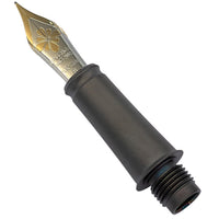 Diplomat Aero Matt Black 14CT Bi-Colour Nib Section