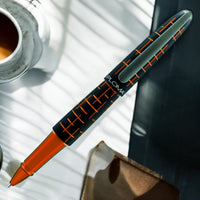 Black/Orange
