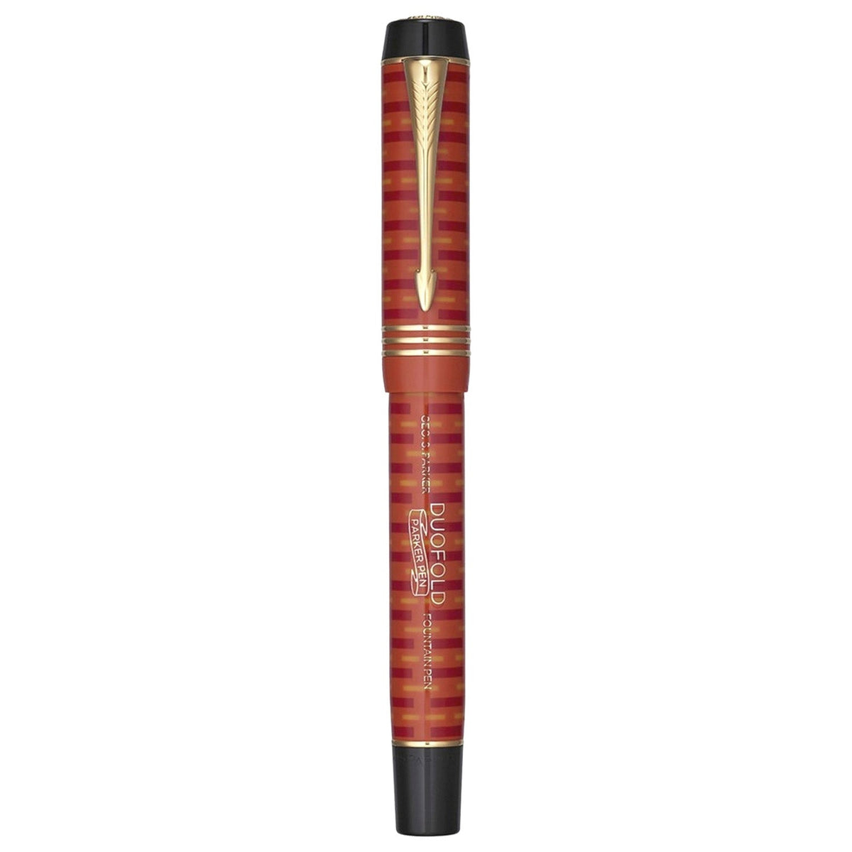 Parker Duofold 100 Red GT Fountain Pen (Limited Edition)
