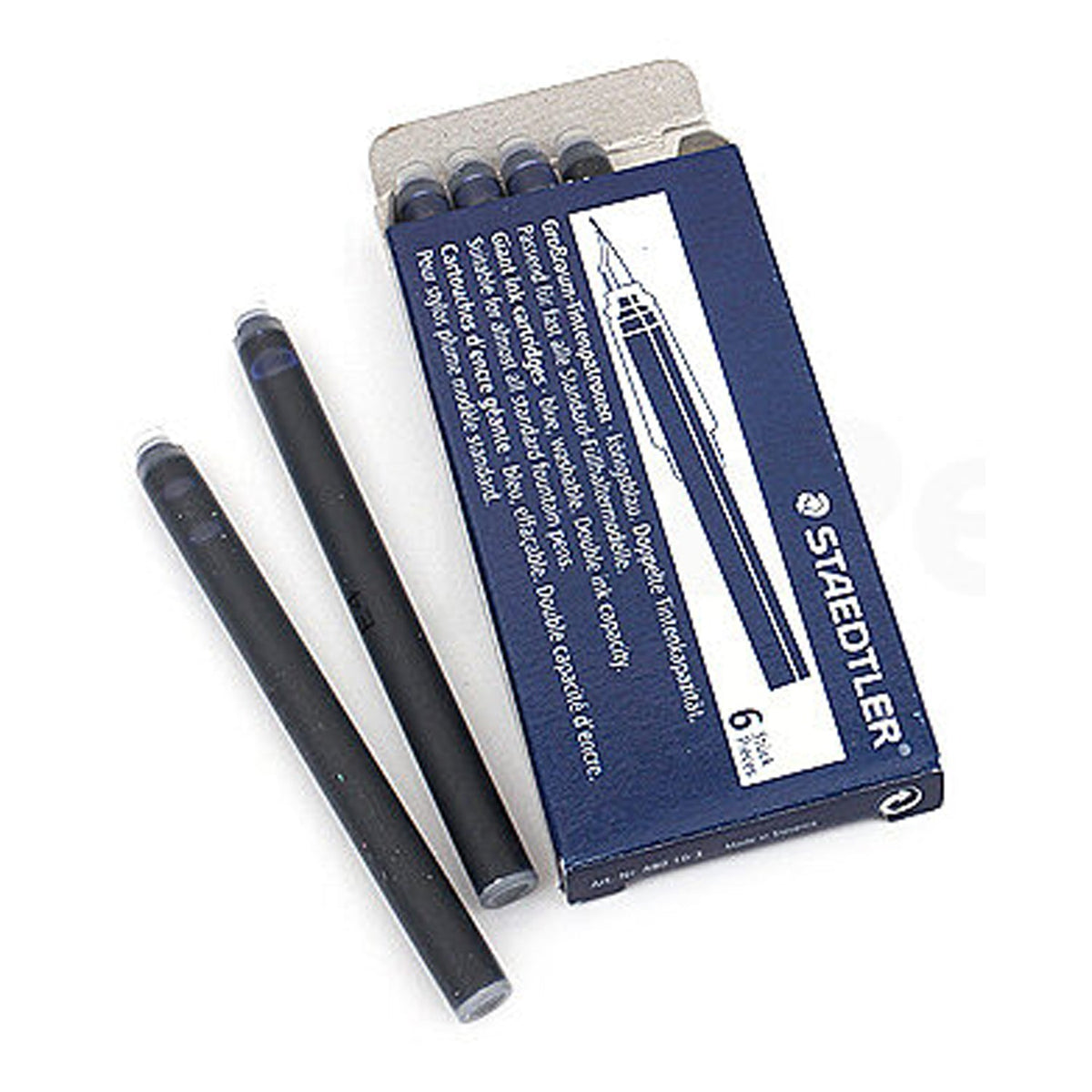 Staedtler Premium Giant Ink Cartridge (Royal Blue Pack of 6) 48010-3/9 BLU