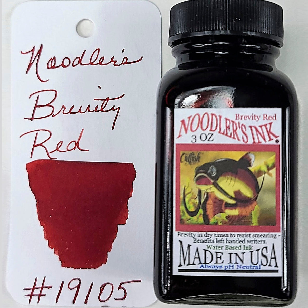 Noodler's Ink Bottle (Brevity Red 88 ML) 19105