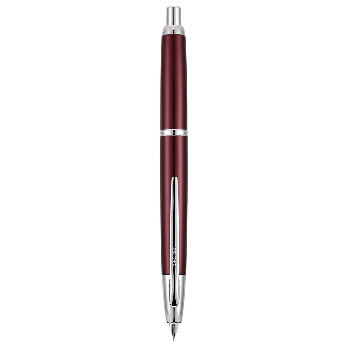 Pilot Capless Decimo Red CT Fountain Pen Japan - Main Image