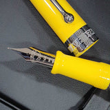 Aurora Optima Flex Yellow Fountain Pen 997-GI (Limited Edition)