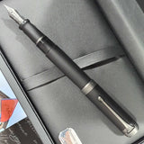 Aurora Talentum Black 14K Gold Ruthenium Trim Fountain Pen