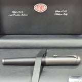 Aurora Talentum Ruthenium/Black 14K Gold Fountain Pen D10-CRN