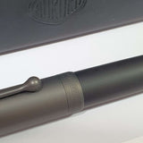 Aurora Talentum Ruthenium/Black 14K Gold Fountain Pen D10-CRN