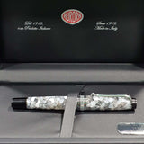 Aurora Optima Black Pearl 14K Gold CT Fountain Pen 996-CG