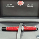 Aurora Optima Red 14K Gold CT Fountain Pen 996-CR