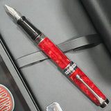 Aurora Optima Red 14K Gold CT Fountain Pen 996-CR