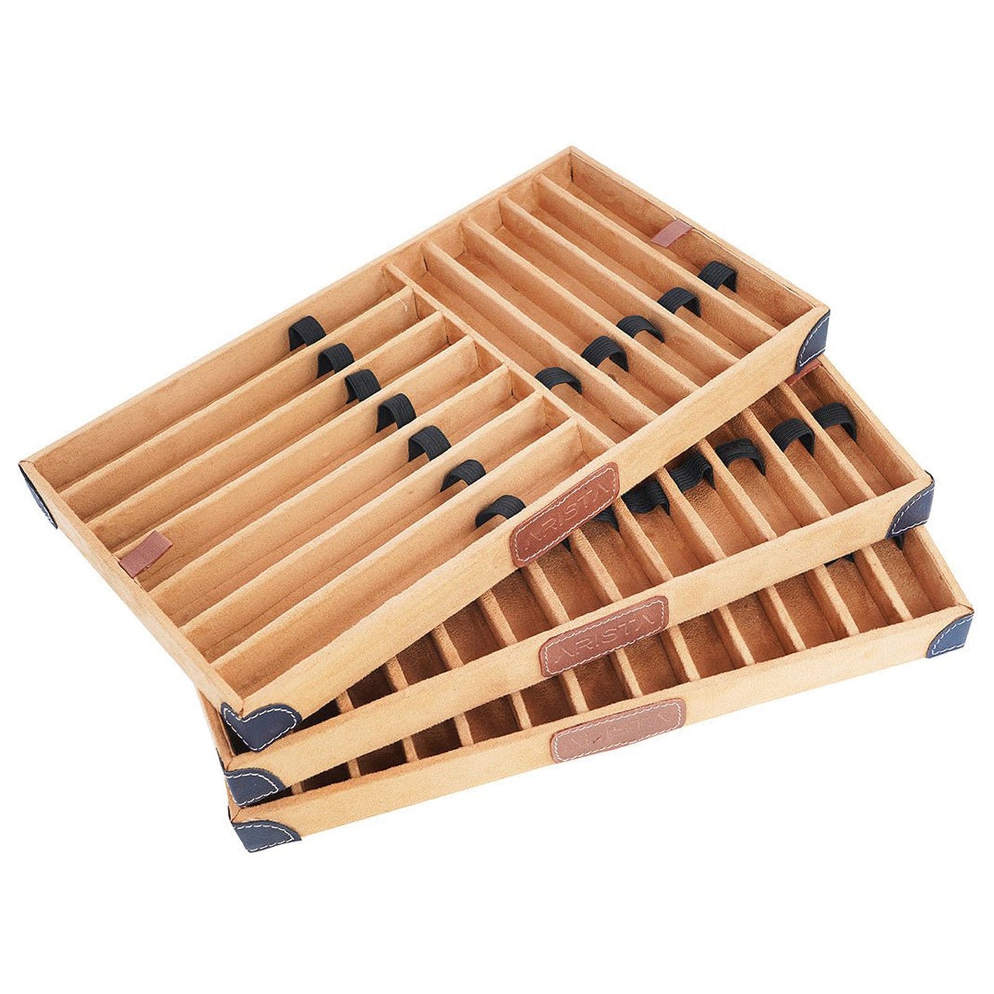 Arista Leather Thirty Eight Pen Box (Blue) AE038BLU