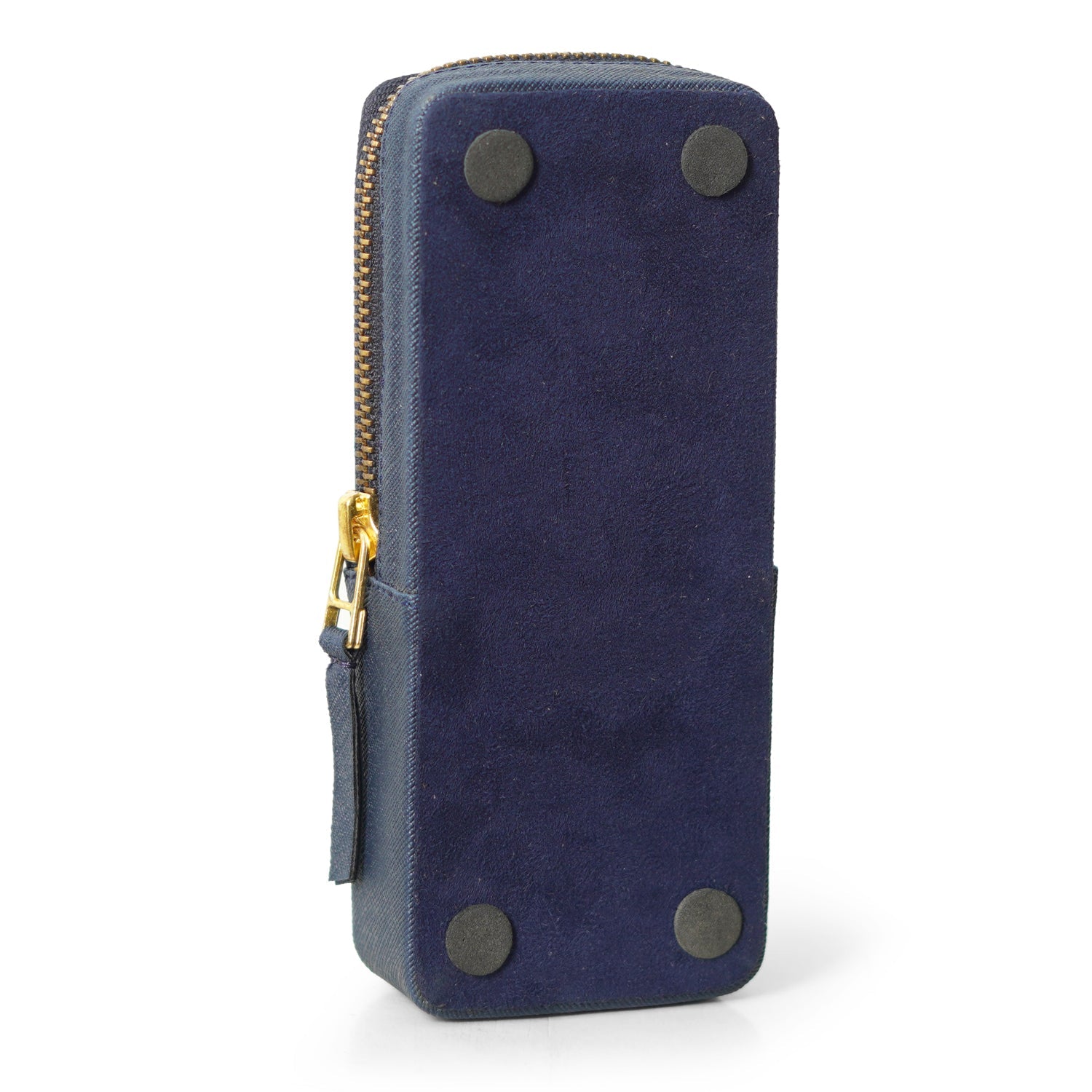 Arista Leather Three Pen Case (Blue) AE003BLU