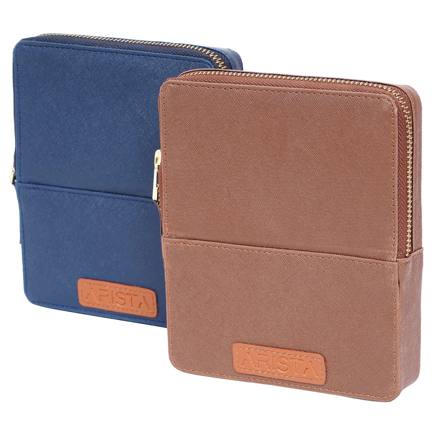 Arista Leather Six Pen Case (Blue) AE006BLU