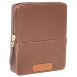 Arista Leather Six Pen Case (Brown) AE006BWN