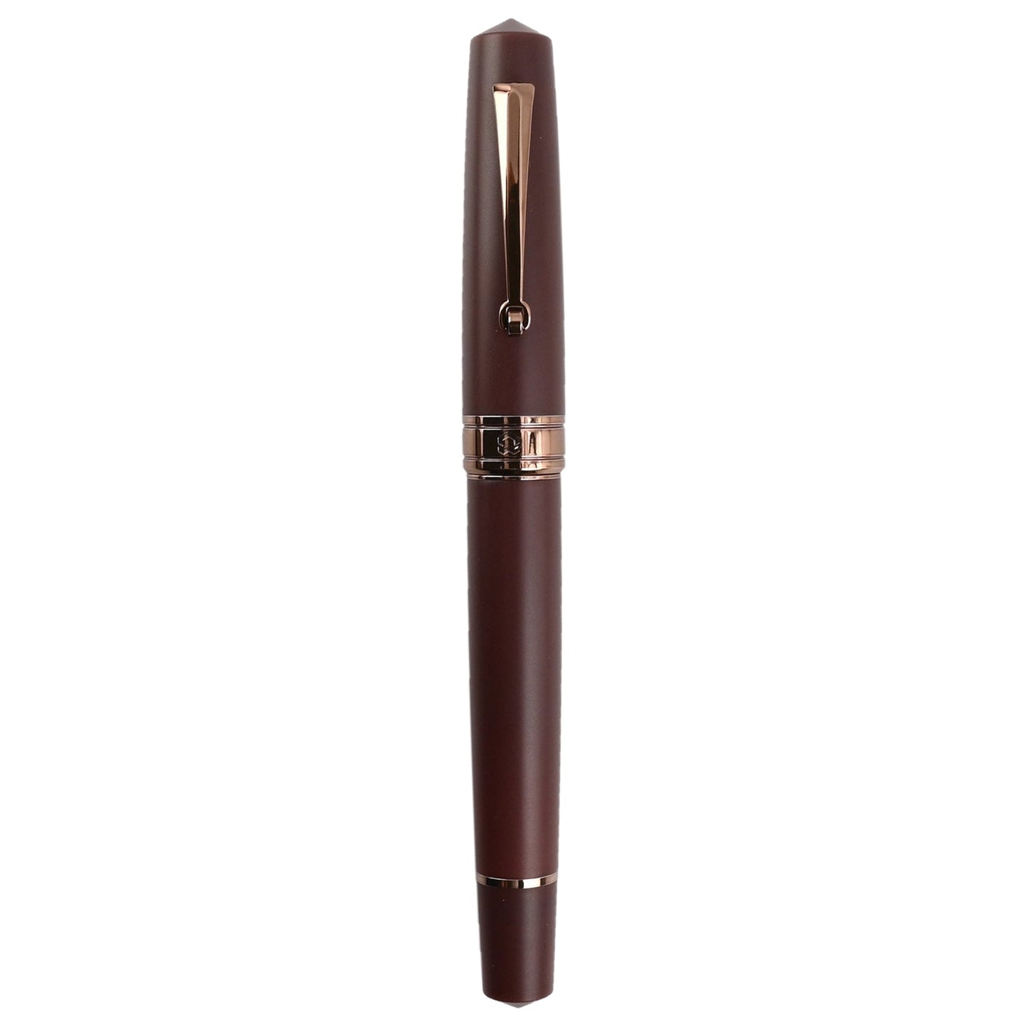 Arista One Chocolate Brown PVD Fountain Pen