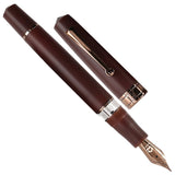 Arista One Chocolate Brown PVD Fountain Pen