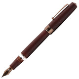 Arista One Chocolate Brown PVD Fountain Pen