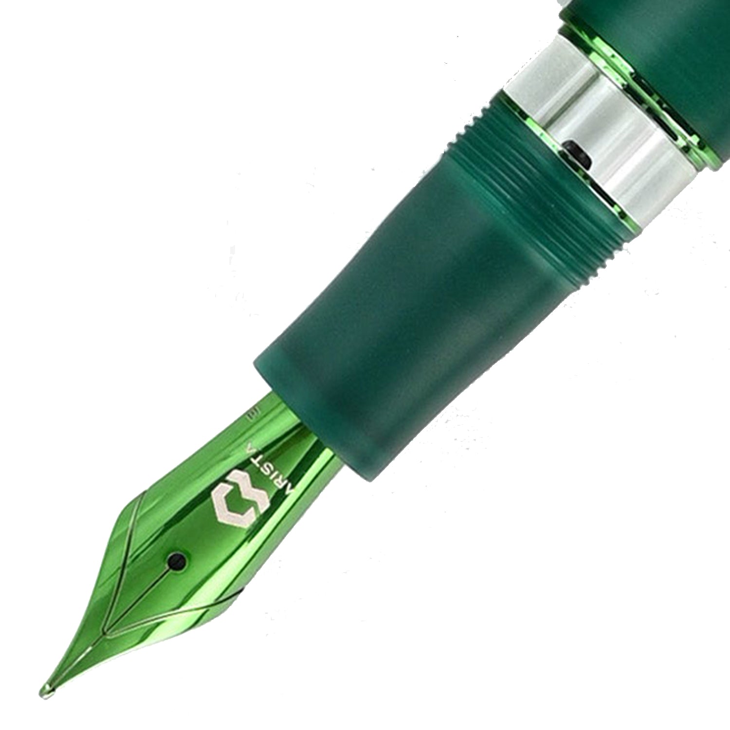 Arista One Forest Green PVD Fountain Pen