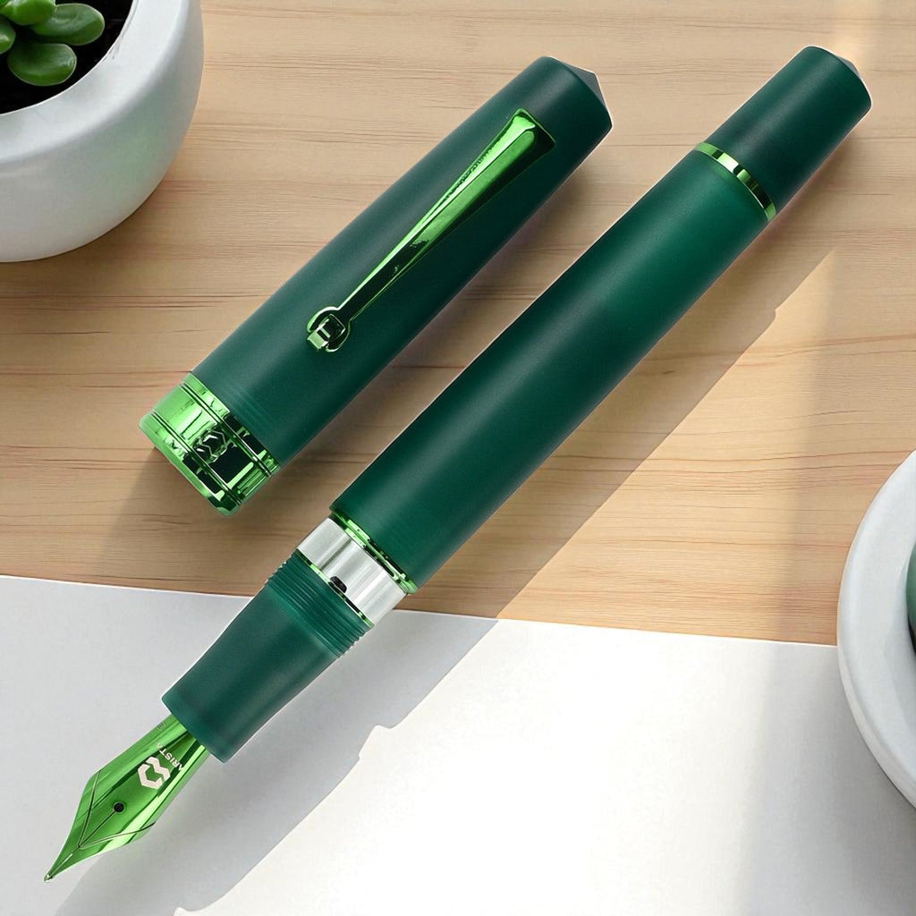 Arista One Forest Green PVD Fountain Pen