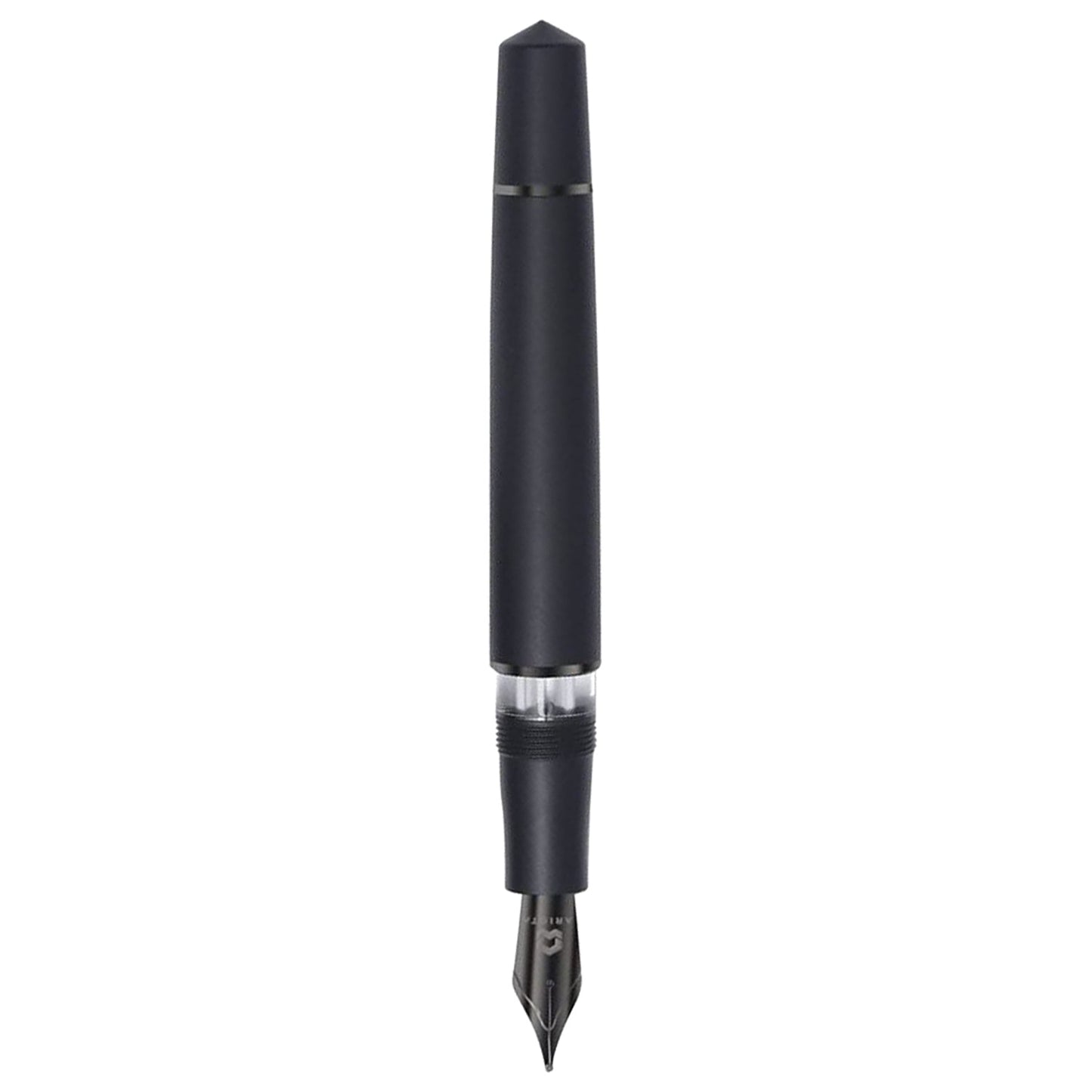 Arista One Matt Black PVD Fountain Pen