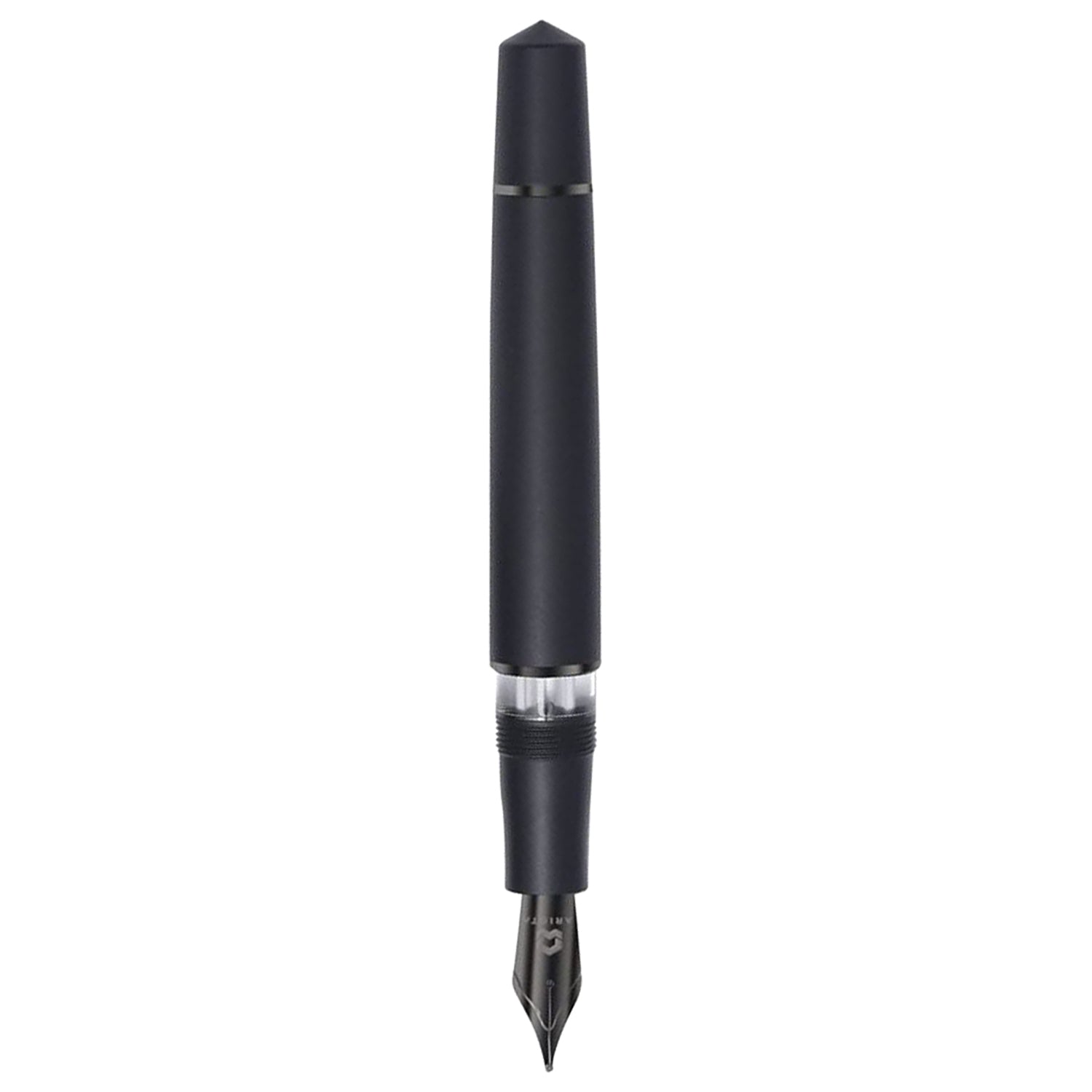 Arista One Matt Black PVD Fountain Pen