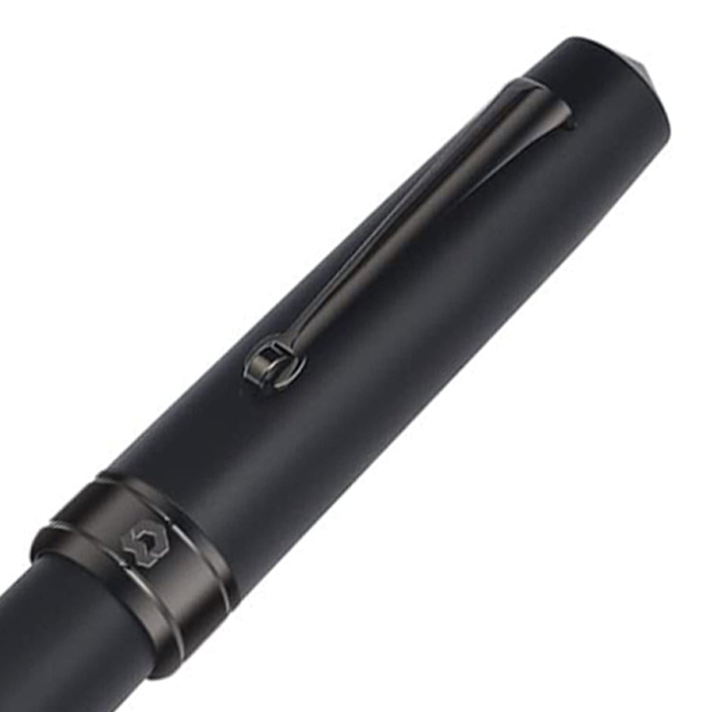 Arista One Matt Black PVD Fountain Pen