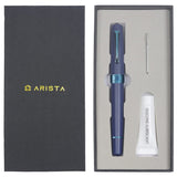 Arista One Navy Blue PVD Fountain Pen