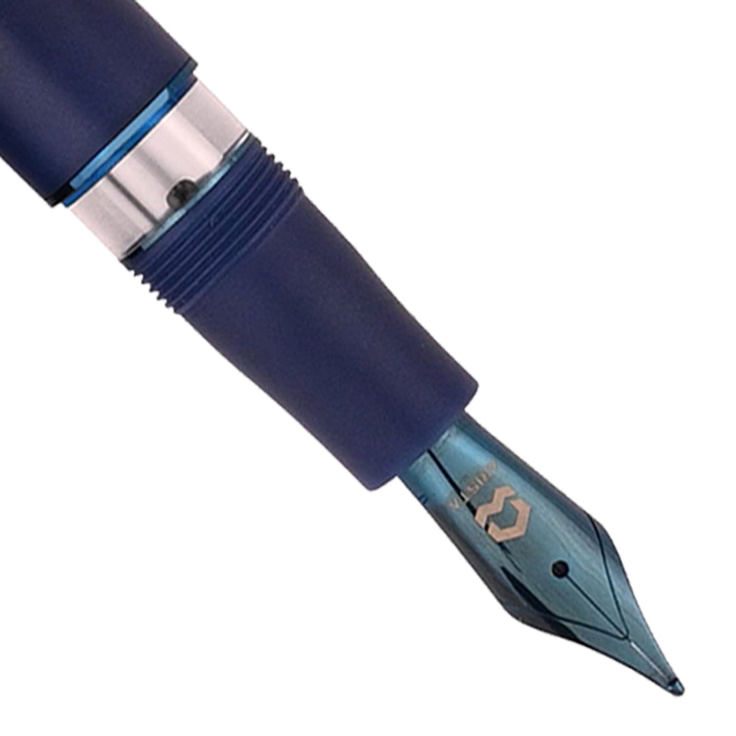 Arista One Navy Blue PVD Fountain Pen