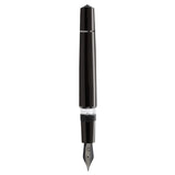 Arista One Shiny Black PVD Fountain Pen