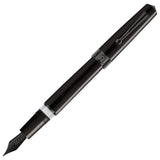 Arista One Shiny Black PVD Fountain Pen