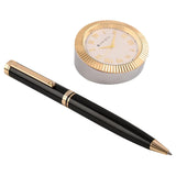 Arista Switch Black GT Ballpoint Pen + Table Clock Gift Set AE0122CL