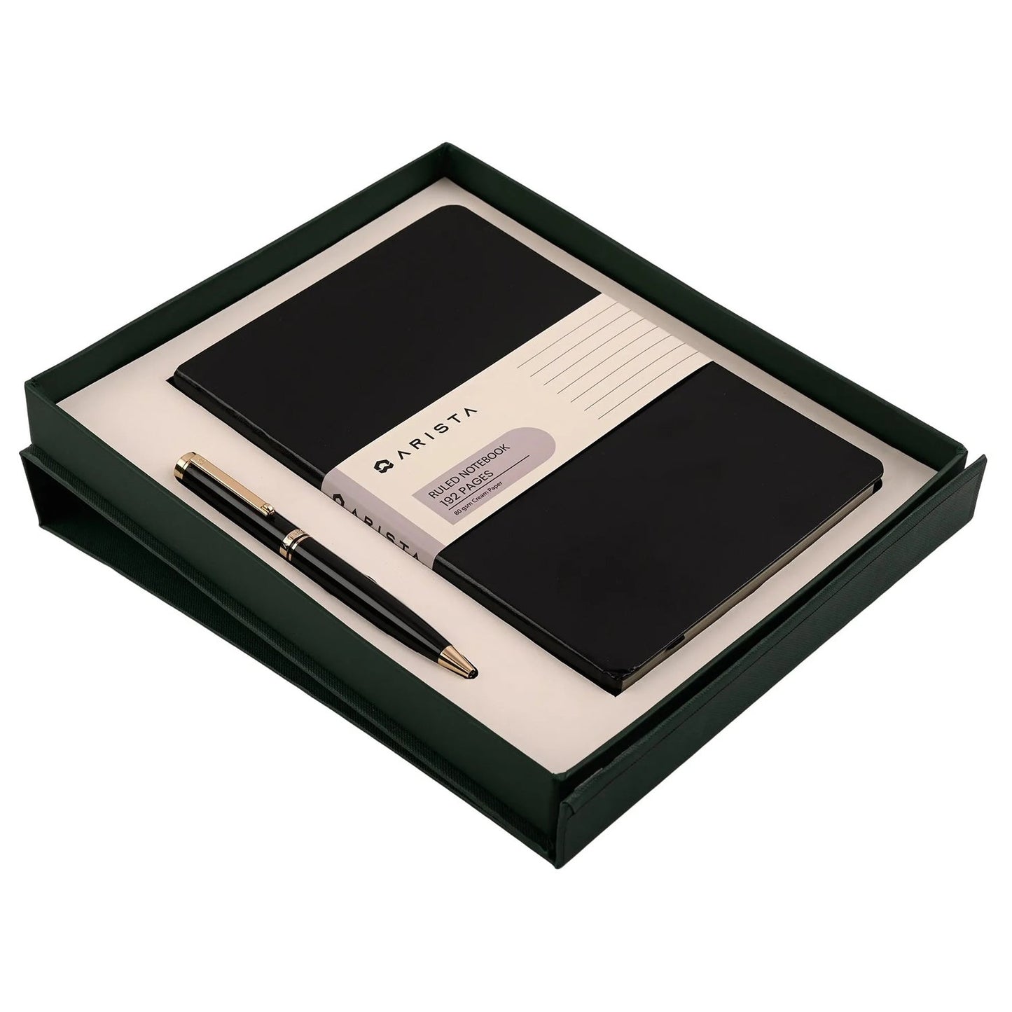 Arista Switch Black GT Ballpoint Pen + Notebook Gift Set AE0122NB