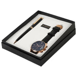 Arista Switch Black GT Ballpoint Pen + Watch Gift Set AE0122WA