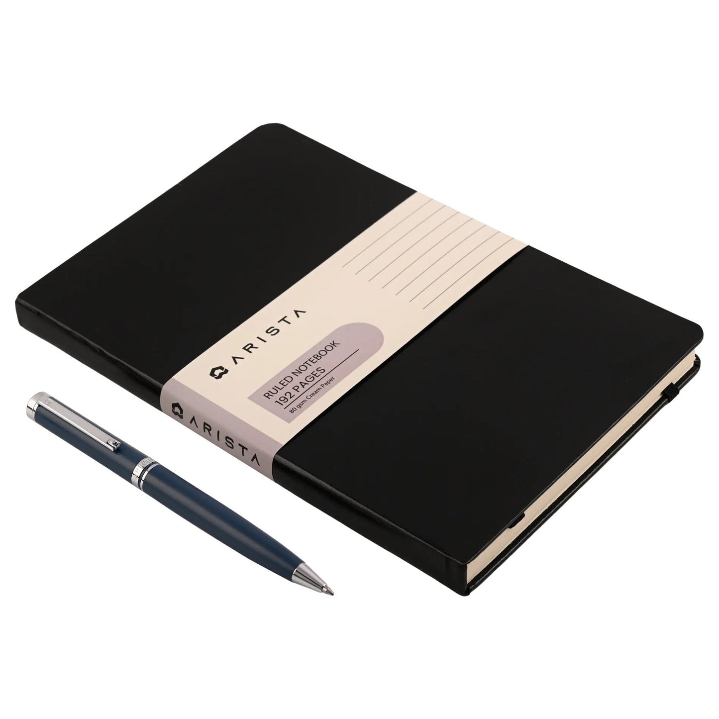 Arista Switch Matt Blue CT Ballpoint Pen + Notebook Gift Set AE0139NB