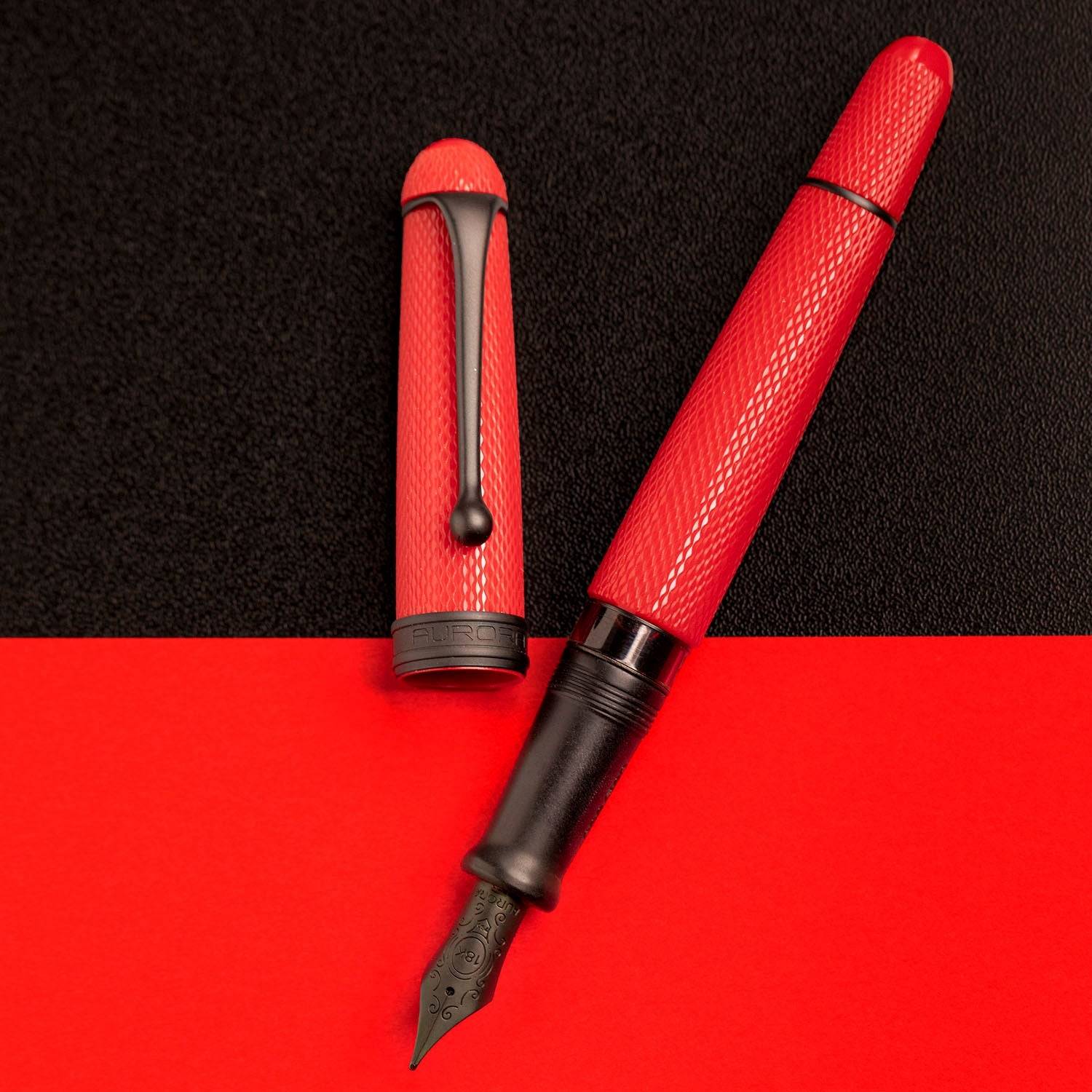 Aurora 88 Red Mamba Fountain Pen