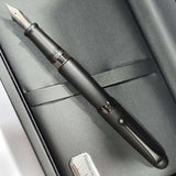 Aurora 88 Unica Black 14K Gold Fountain Pen 809-NN designed by Marcello Nizzoli