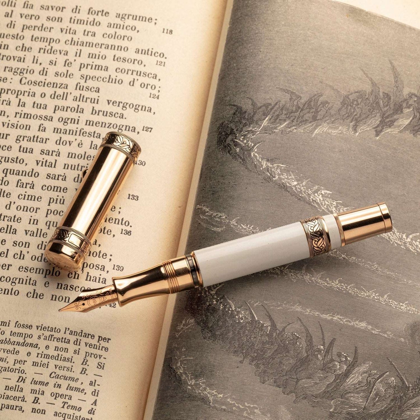 Aurora Dante Paradiso Fountain Pen 
