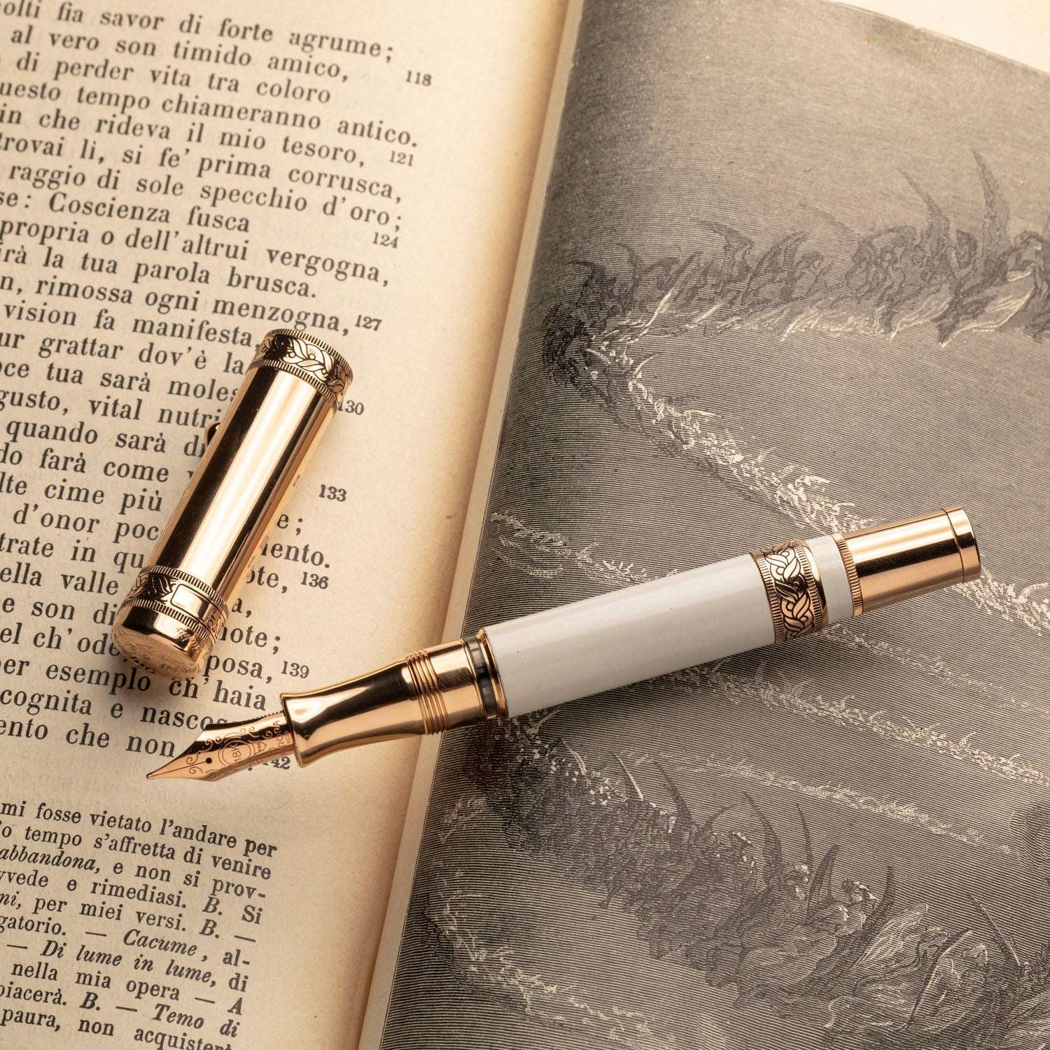 Aurora Dante Paradiso Fountain Pen 