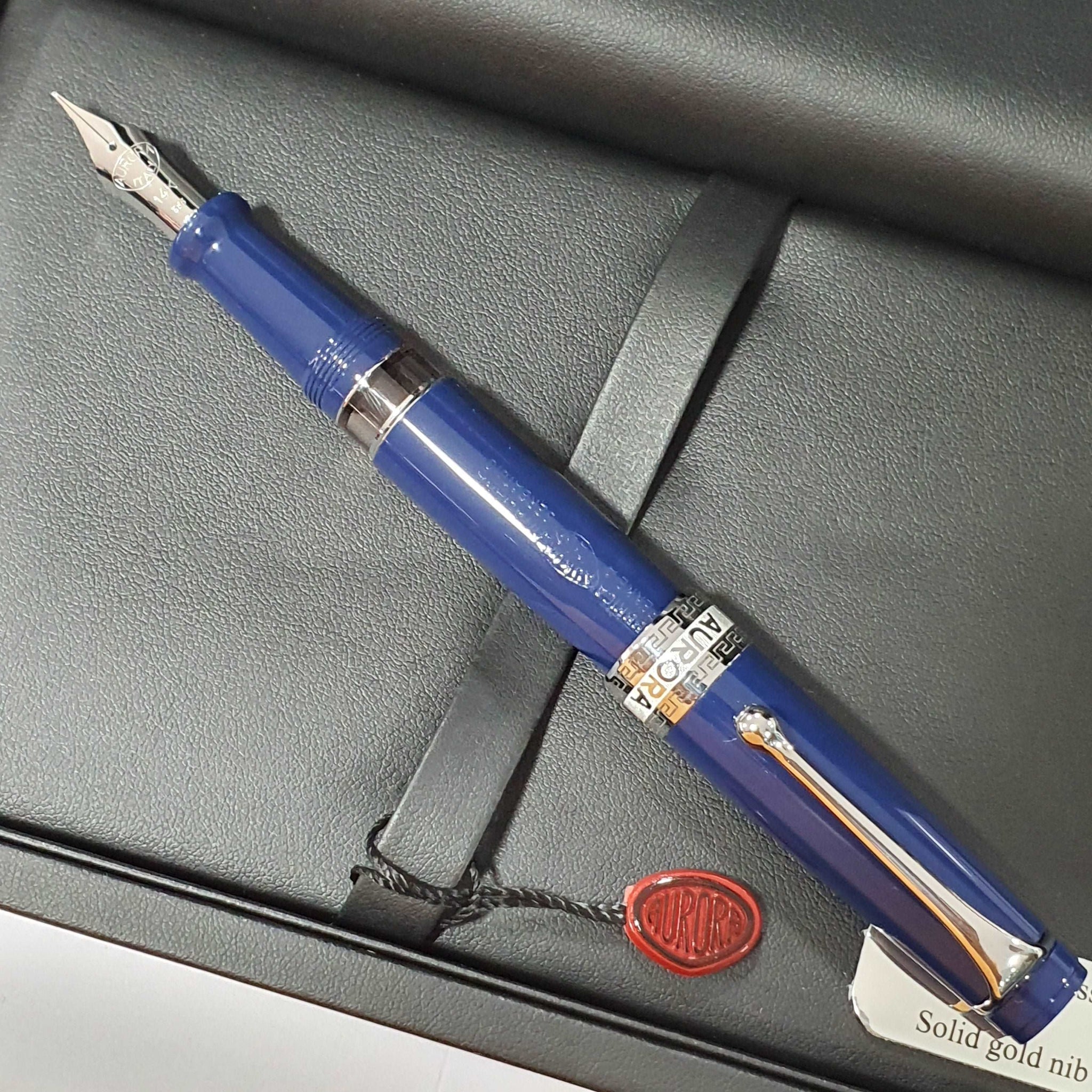 Aurora Optima Flex Blue Fountain Pen 997-BL (Limited Edition)