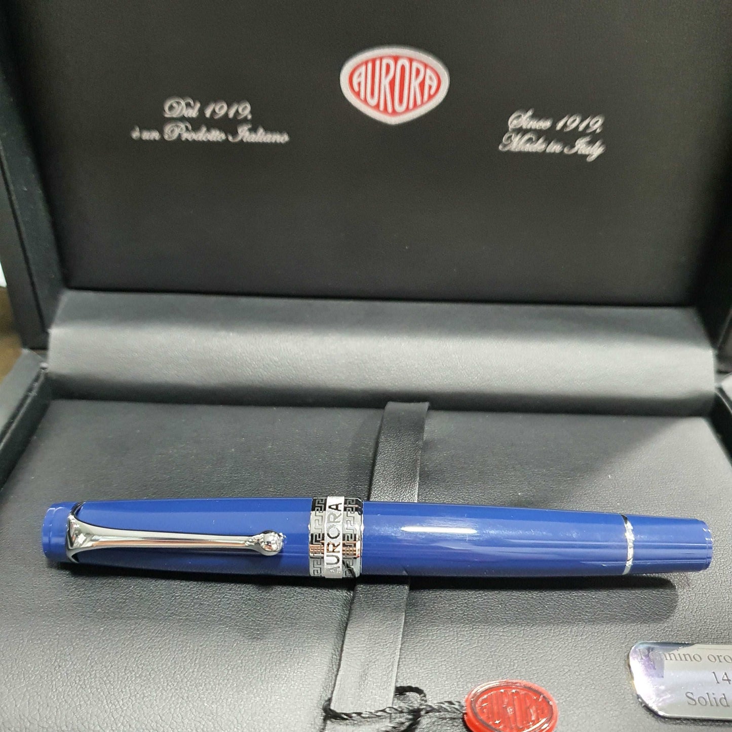 Aurora Optima Flex Blue Fountain Pen 997-BL (Limited Edition)