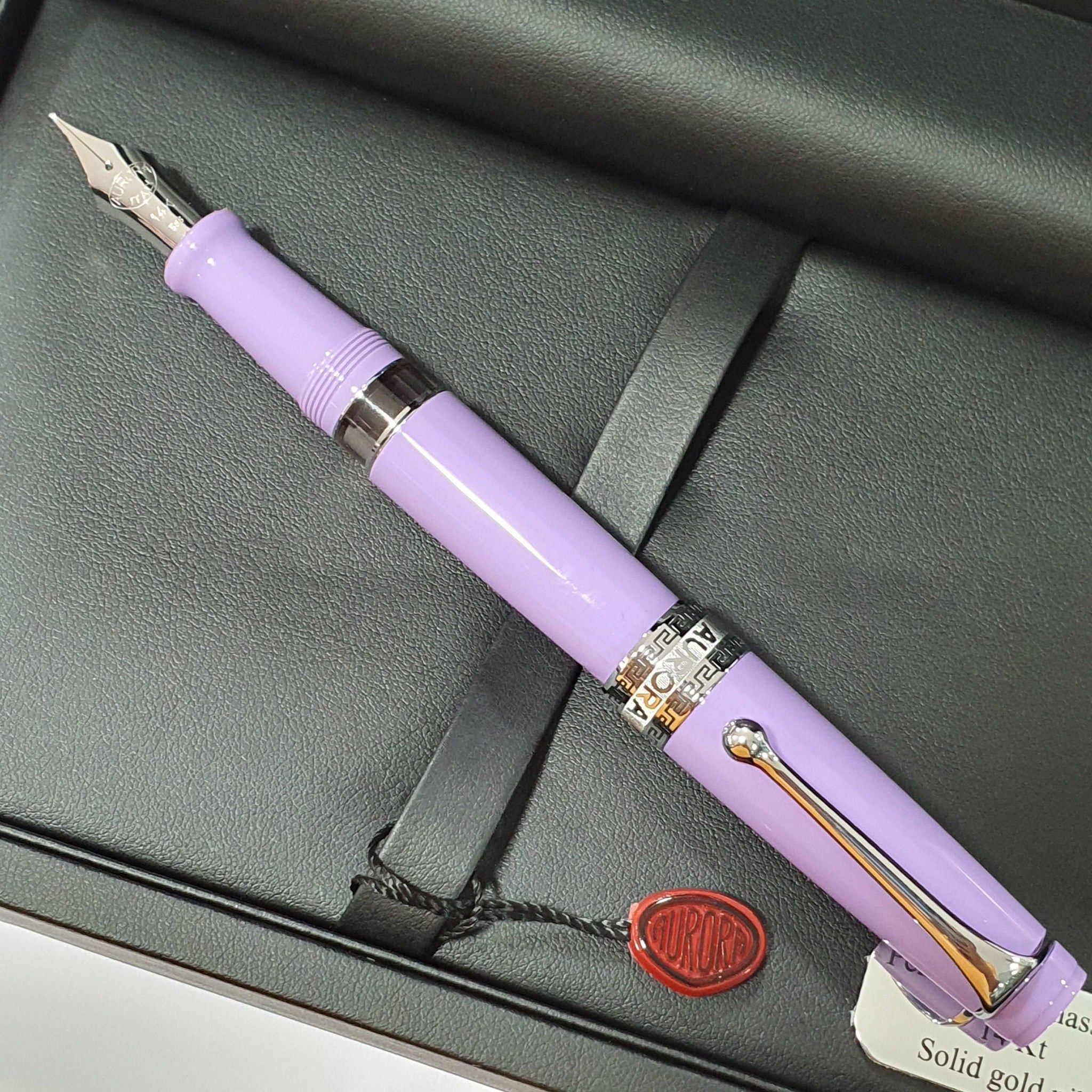 Aurora Optima Flex Violet Fountain Pen 997-VI (Limited Edition)