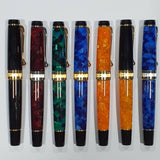 Aurora Optima Red 14K Gold CT Fountain Pen 996-CR with ink reservoir