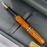 Aurora Optima Orange 14K Gold GT Fountain Pen