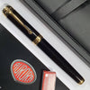 Aurora Talentum Black 14K Gold GT Fountain Pen D12-N