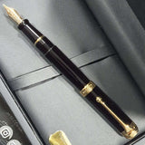 Aurora Talentum Black 14K Gold GT Fountain Pen
