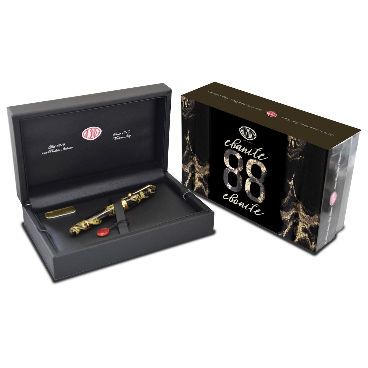 Aurora 88 Ebanite Gialla GT Fountain Pen (Limited Edition)