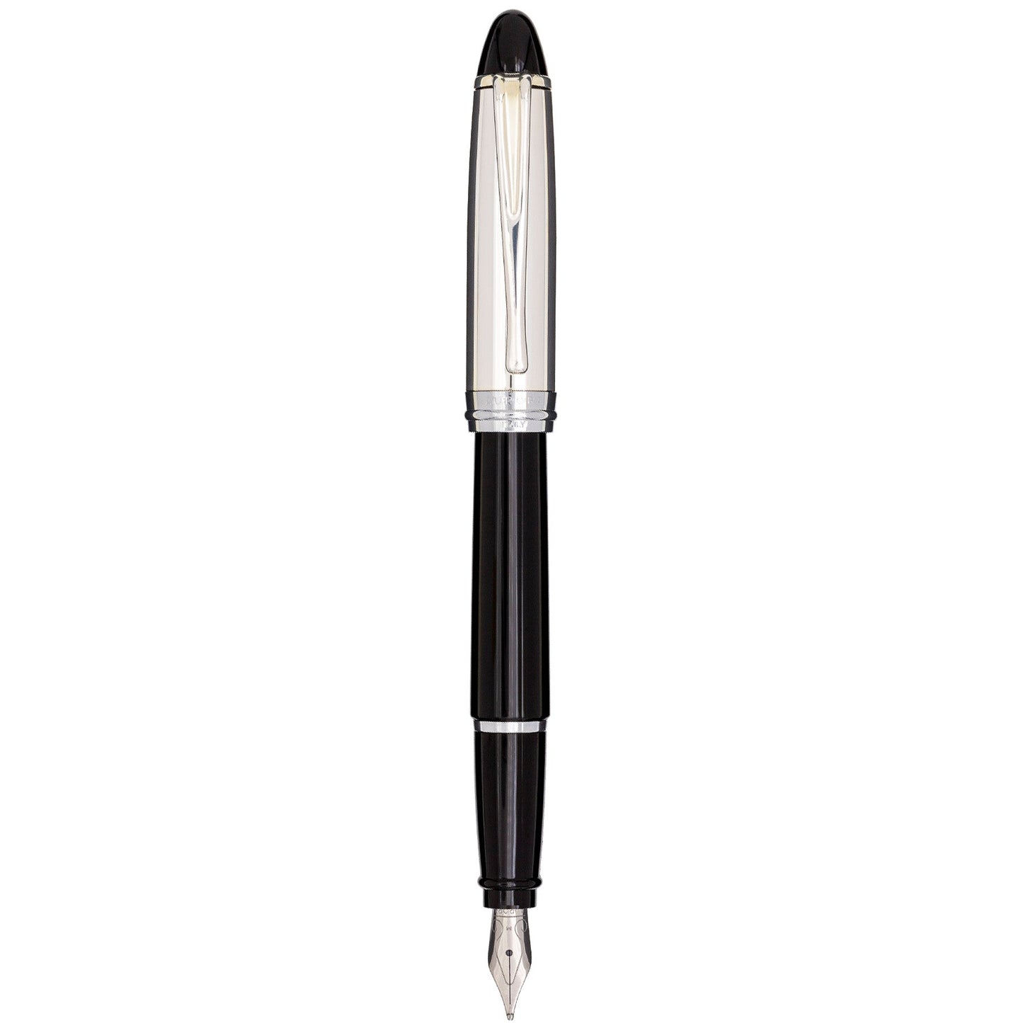 Aurora Ipsilon Argento Black CT Fountain Pen