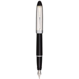 Aurora Ipsilon Argento Black CT Fountain Pen