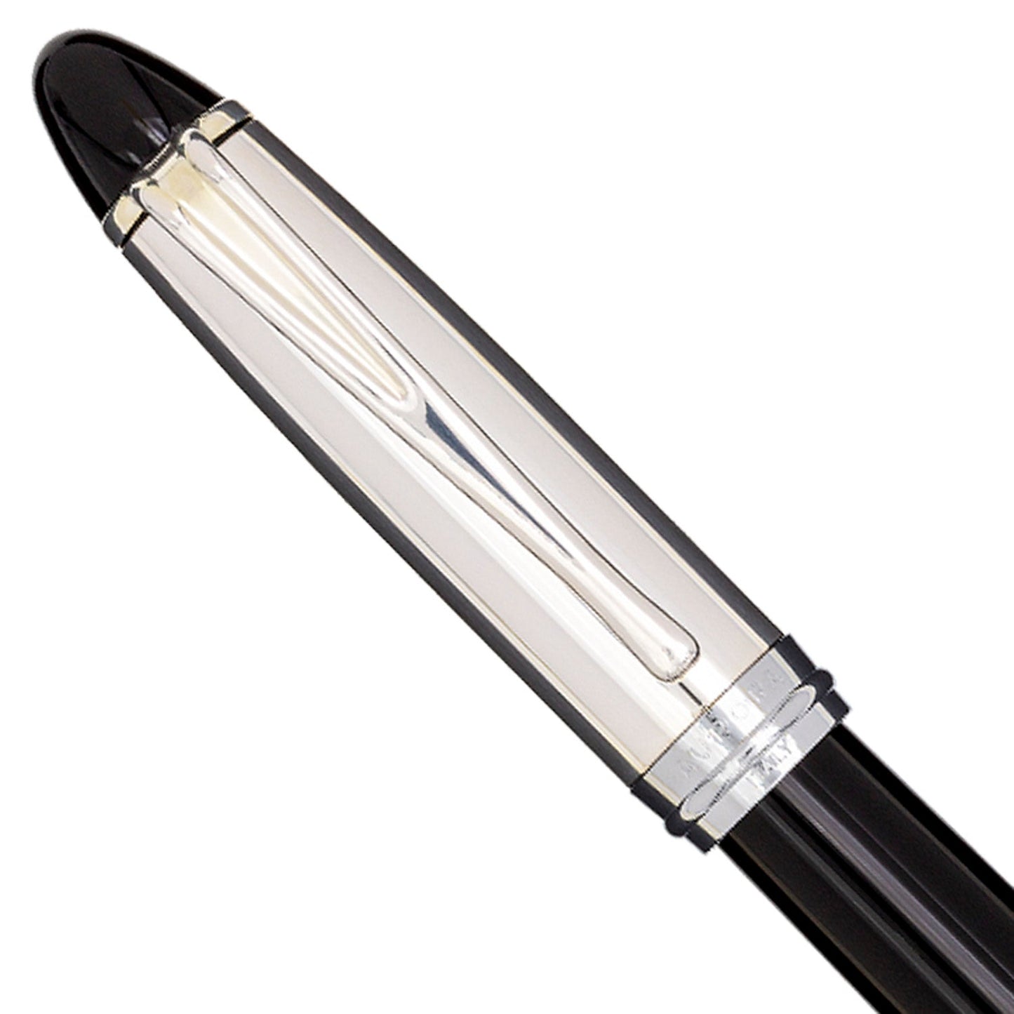 Aurora Ipsilon Argento Black CT Fountain Pen