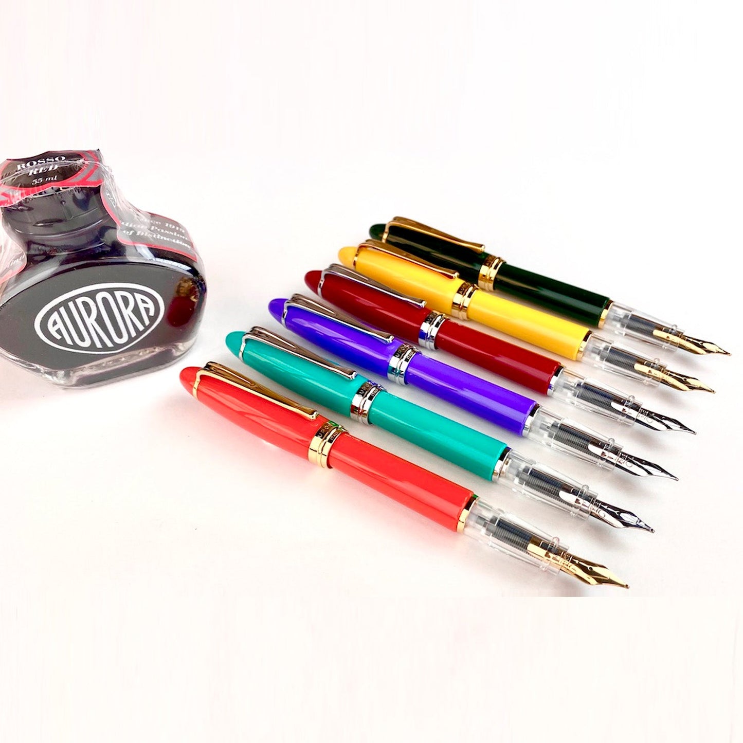 Aurora Ipsilon Demo Yellow GT Fountain Pen