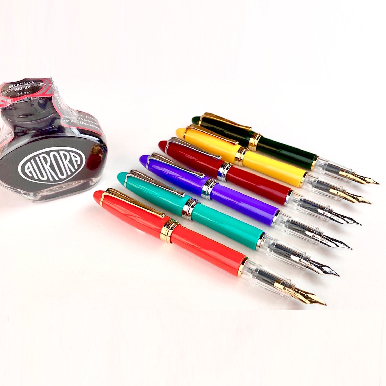 Aurora Ipsilon Demo Yellow GT Fountain Pen
